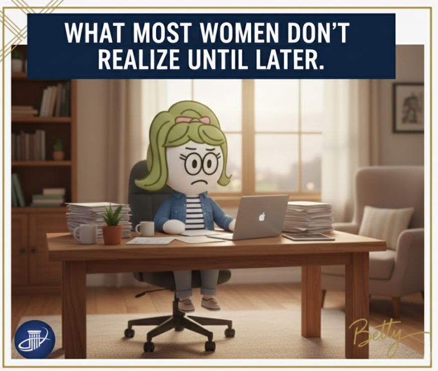 Pinterest pin: What women do not realize about finances until they are suddenly alone after losing a spouse