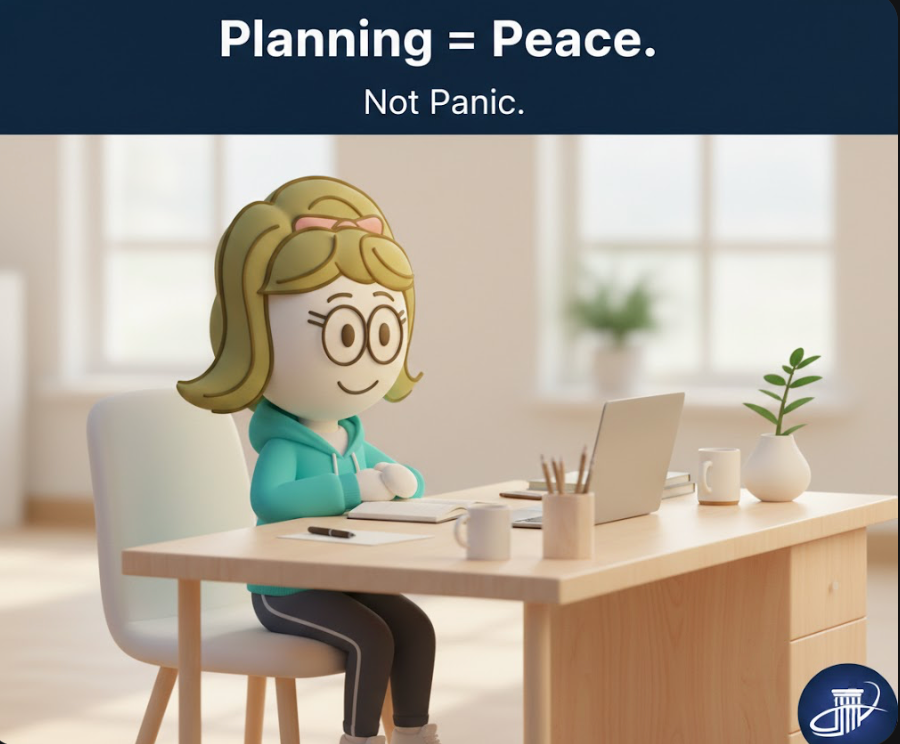 Pinterest pin: Why retirement planning is a confidence habit and not a warning sign that something is wrong