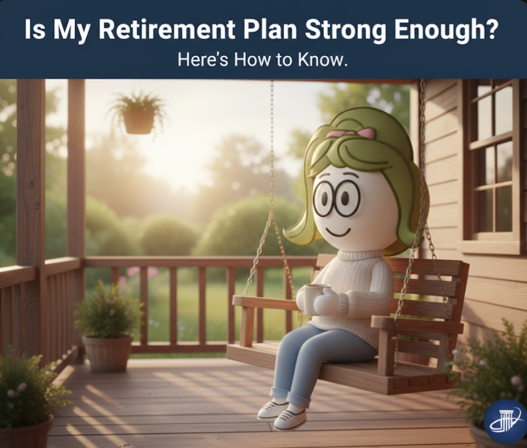 Pinterest pin: How to feel confident about retirement income by understanding guaranteed versus flexible income sources