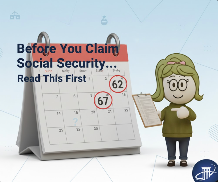 Pinterest pin: When to claim Social Security with considerations for women including health, marriage, and longevity